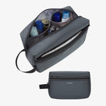 Necessaire pequeno para homem cinzento