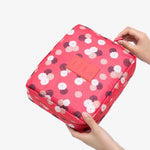 Necessaire prática para mulher cor-de-rosa