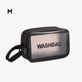 Necessaire transparente m preto