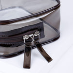 Necessaire transparente para avião