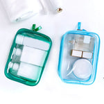 Necessaire transparente para avião