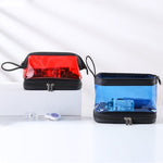 Necessaire transparente para homem