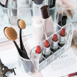 Organizador coleção de cosméticos acrílico transparente