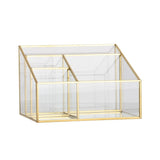 Organizador de maquilhagem clássico transparente