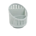 Organizador de maquilhagem design minimalista cinzento