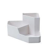 Organizador de maquilhagem multifuncional branco