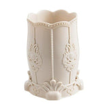 Organizador de maquilhagem vintage bege