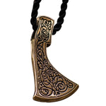 Pendente cabeça de machado viking valor por defeito título
