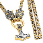 Pendente de guerreiro viking de thor 70 cm