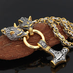 Pendente de guerreiro viking de thor
