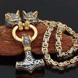 Pendente de guerreiro viking de thor