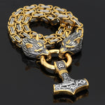 Pendente de guerreiro viking de thor