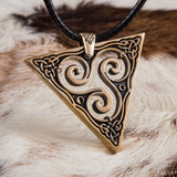Pendente triskel de bronze valor por defeito título
