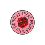 Pin rosa rosa