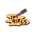 Pin yes girls valor por defeito título