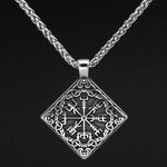 Pingente bússola vegvisir aço valor por defeito título