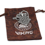 Pingente bússola vegvisir aço valor por defeito título