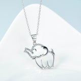 Pingente de elefante de cristal valor por defeito título