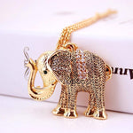 Pingente elefante dourado valor por defeito título