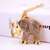 Pingente elefante dourado valor por defeito título