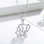 Pingente elefante feminino