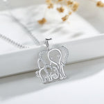 Pingente elefante feminino