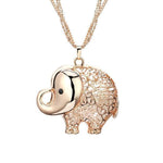 Pingente elefante fiel ouro