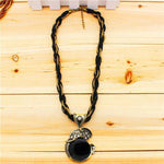 Pingente elefante vintage preto