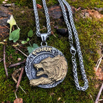 Pingente lobo fenrir valor por defeito título