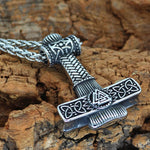 Pingente martelo de aço valknut valor por defeito título