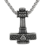 Pingente martelo de aço valknut valor por defeito título