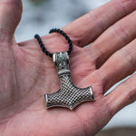 Pingente mjolnir prata valor por defeito título