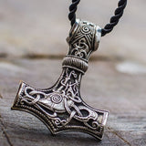 Pingente mjolnir prata valor por defeito título