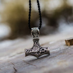 Pingente mjolnir prata valor por defeito título