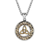 Pingente triquetra aço