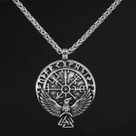Pingente vegvisir corvo valor por defeito título