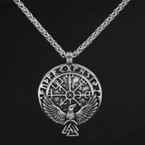 Pingente vegvisir corvo valor por defeito título