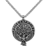 Pingente vegvisir corvo valor por defeito título