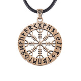 Pingente vegvísir em bronze valor por defeito título