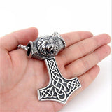 Pingente viking leão
