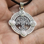 Pingente yggdrasil prata valor por defeito título