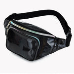 Pochete cintilante preto
