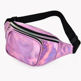 Pochete cintilante rosa