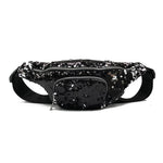 Pochete com lantejoulas preto