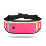Pochete de cintura desportiva rosa