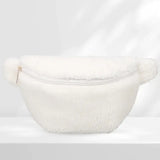 Pochete de inverno branco