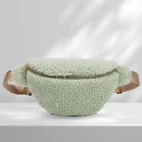 Pochete de inverno verde claro
