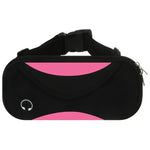 Pochete desportiva fina rosa