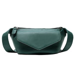Pochete feminina verde escuro