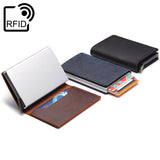 Porta-cartões com proteção rfid